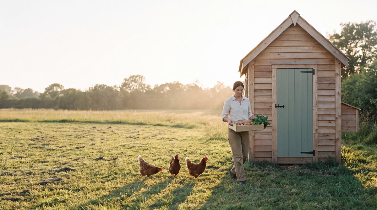 How Big Should a Chicken Coop Be? A Space Guide for 6 to 40 Hens