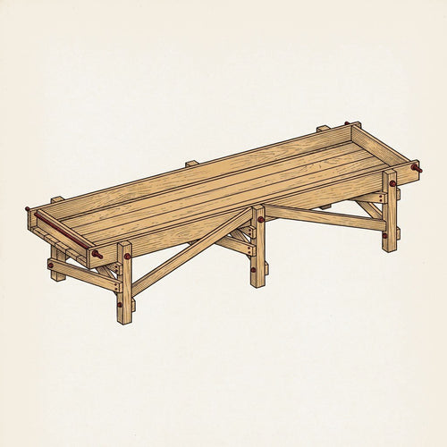 Cattle Grain Bunk build plan illustration