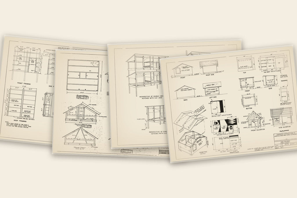 The original USDA sheets in the Coops & Critters bundle