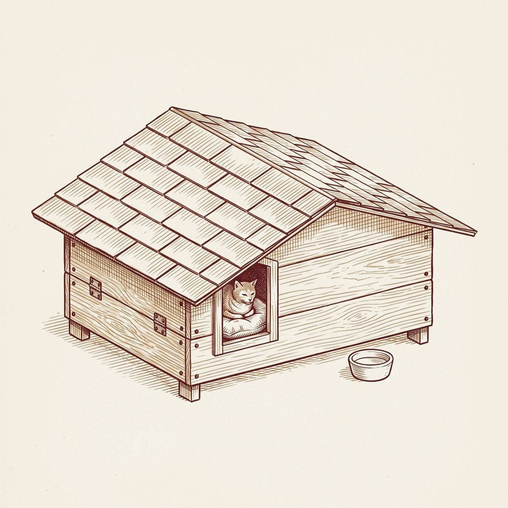 Dog Houses — Three Designs remixed as a designer pet dens
