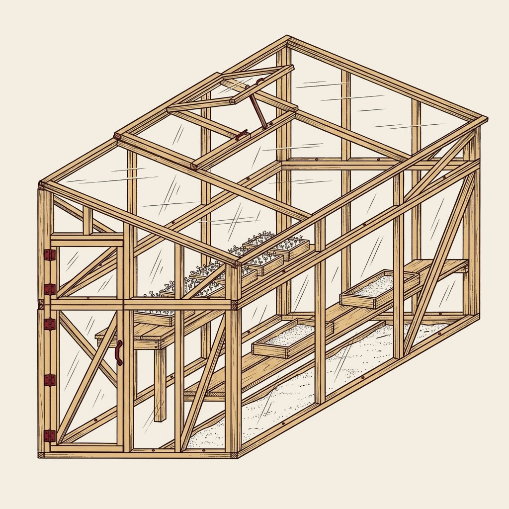 Greenhouse-Coldframe remixed as a seed-starting station