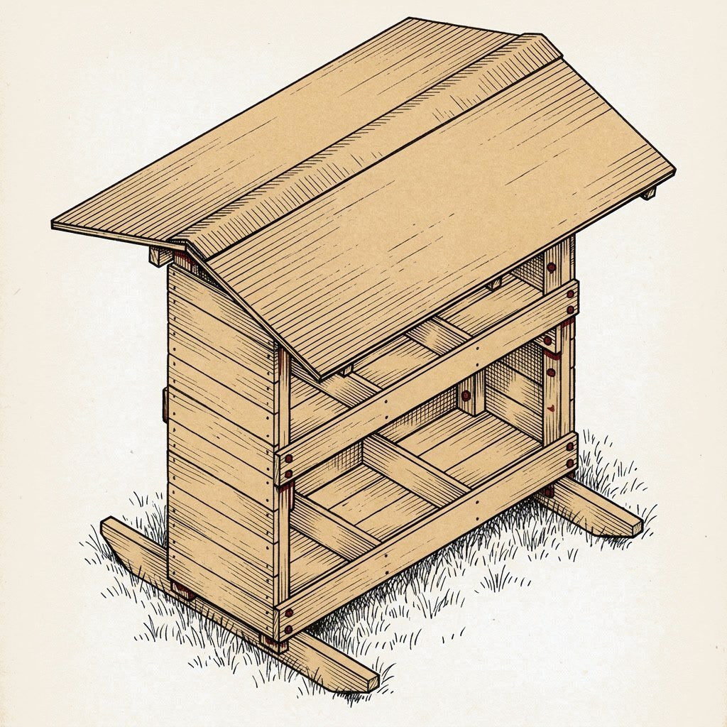 Salt & Mineral Box build plan illustration