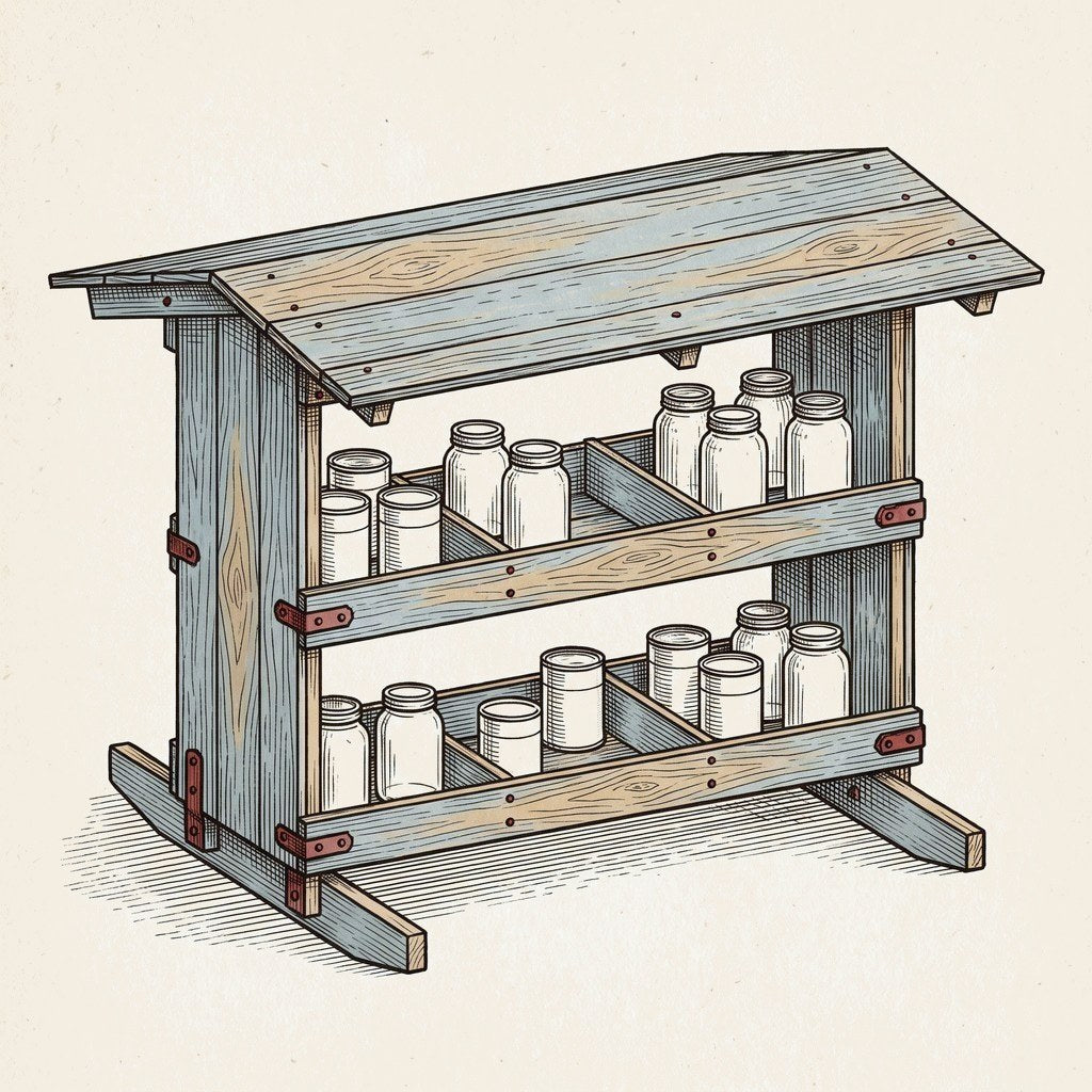 Salt & Mineral Box remixed as a little free pantry