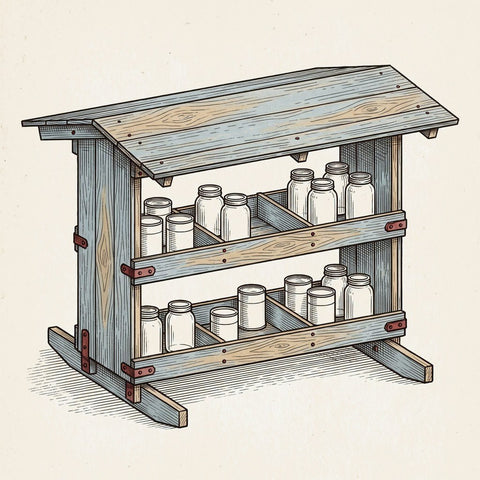 Salt & Mineral Box remixed as a little free pantry