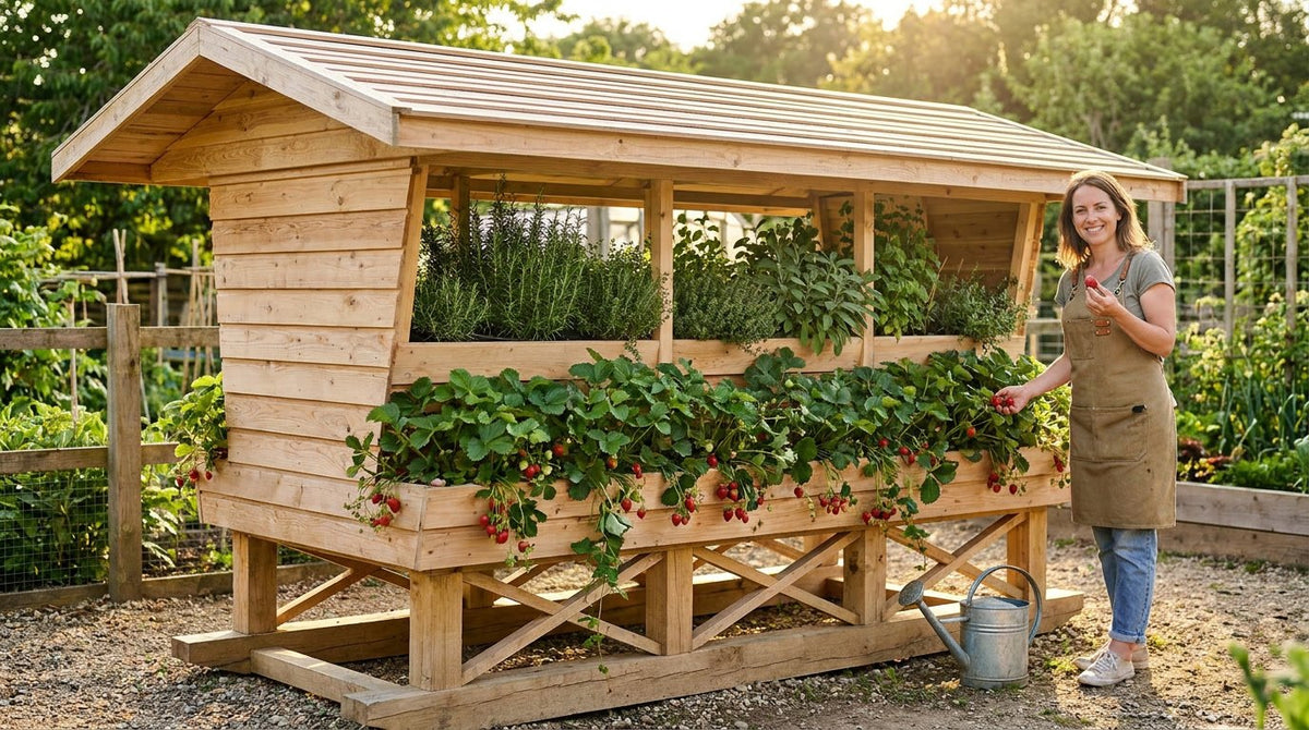 The Strawberry & Herb Tower remix in use