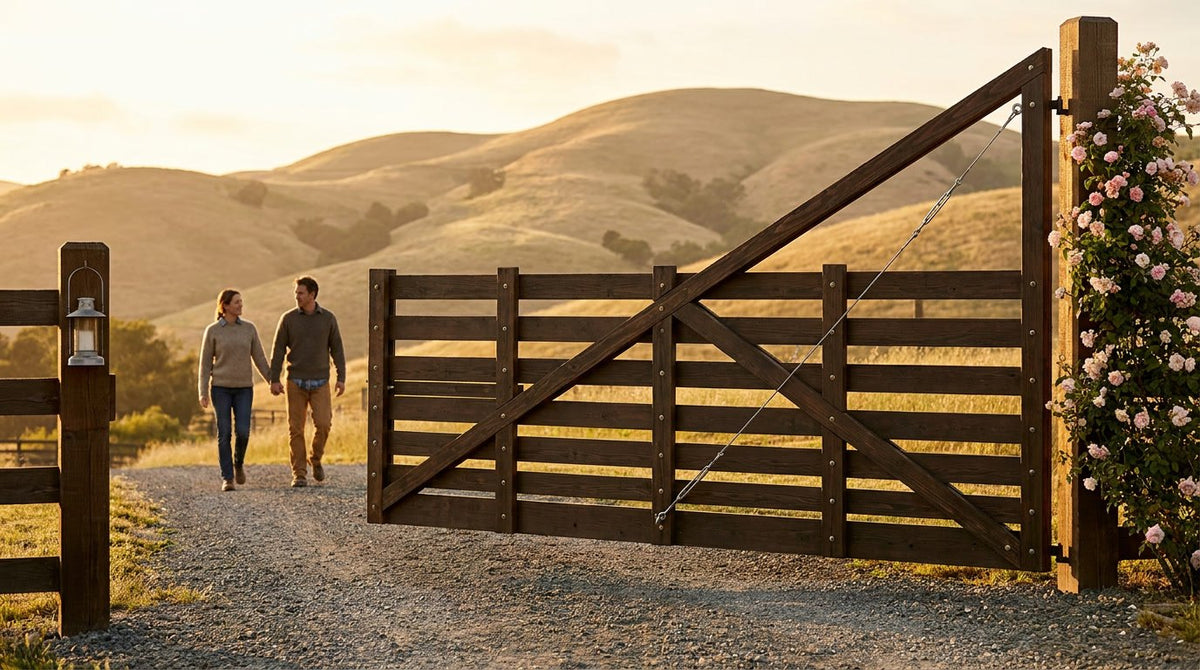 The Ranch Driveway Entry remix in use