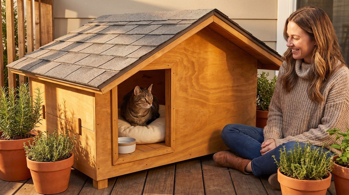 The Designer Pet Dens remix in use