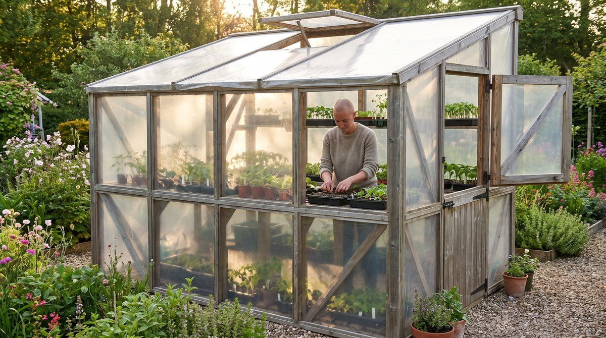 The Seed-Starting Station remix in use