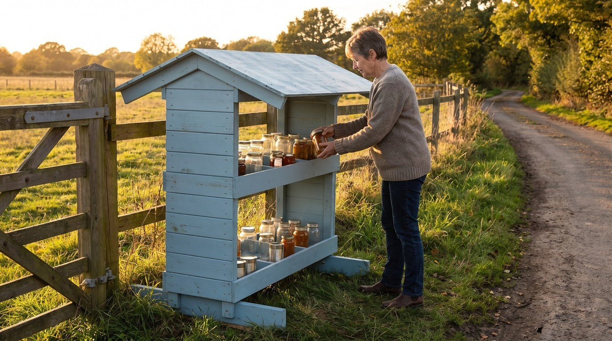 The Little Free Pantry remix in use