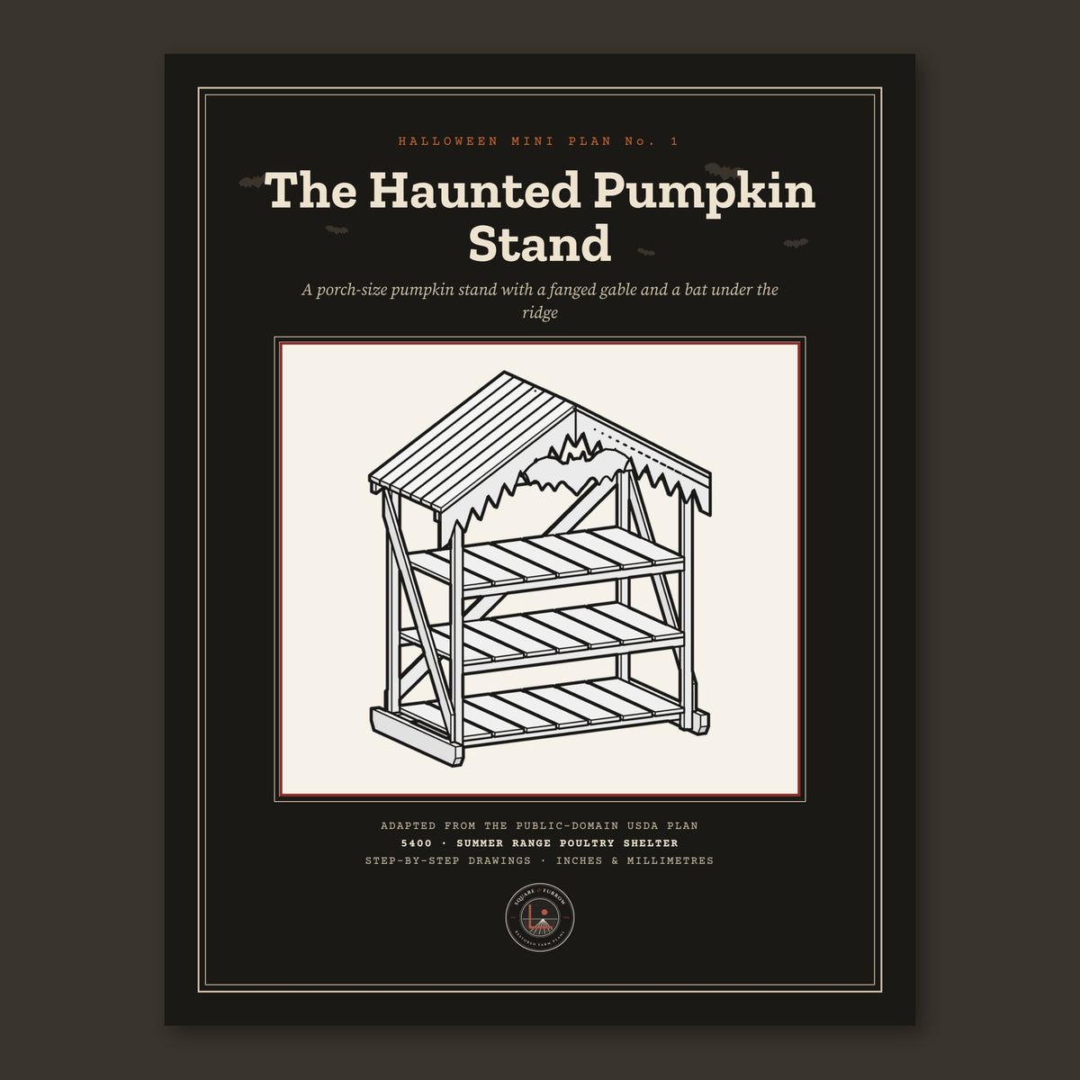 Cover of the The Haunted Pumpkin Stand Halloween mini plan