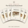 The Backyard Homestead plan bundle: 6 restored USDA plans