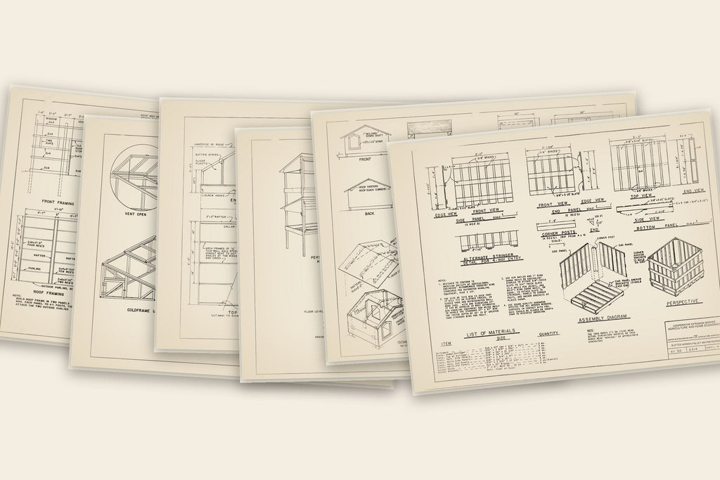The original USDA sheets in the The Backyard Homestead bundle