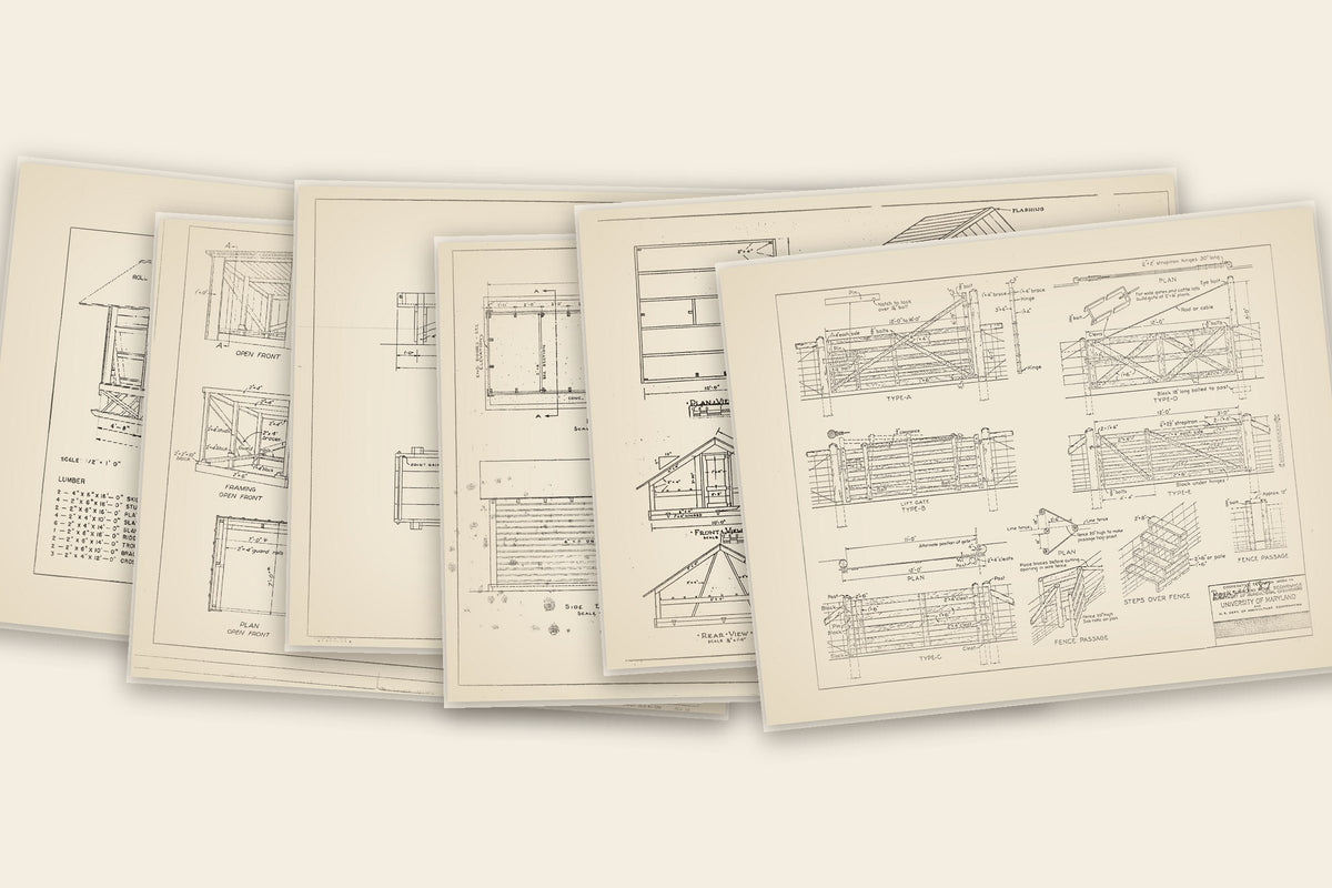 The original USDA sheets in the The Complete Collection bundle