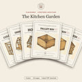 The Kitchen Garden plan bundle: 6 restored USDA plans